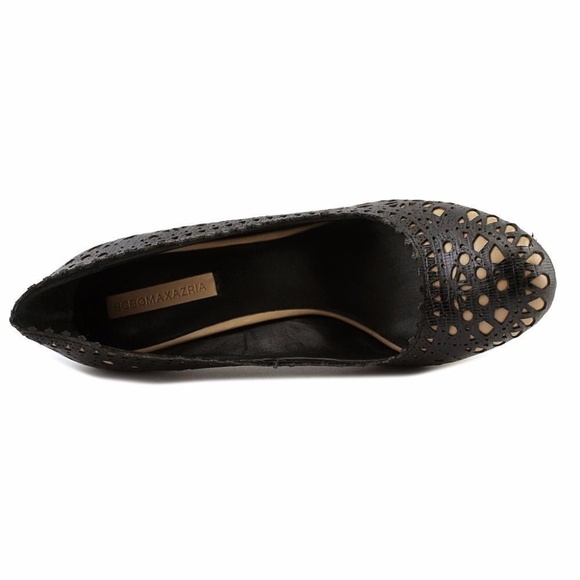 BCBG Max Azria Black Platform Heels NWOB - Picture 7 of 8